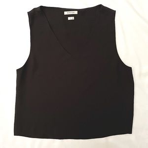 Aritzia (Babaton) black dress top, size S